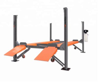 China Sound 4 Post Car Lifts Best Quality Price Purchase Parking Equipment For 4000kg Home for sale