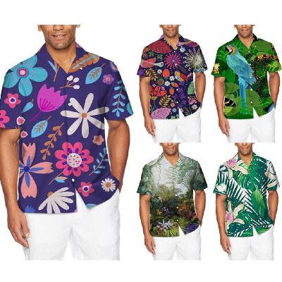 China Luxury Quality Anti-pilling Anti-pilling Hawaiian Shirt Design New Touch Designer Mens Shirts for sale