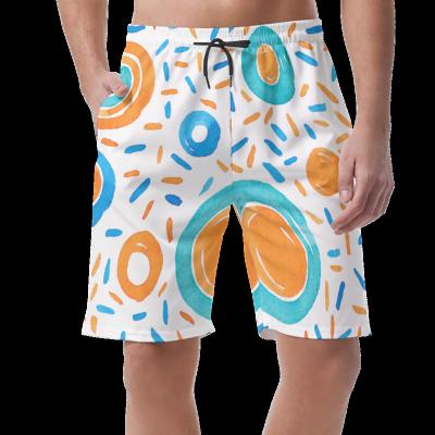 China Anti Wrinkle Anti Wrinkle Drop Shipping Custom Stock 3D Summer Shorts Beach Pants for sale