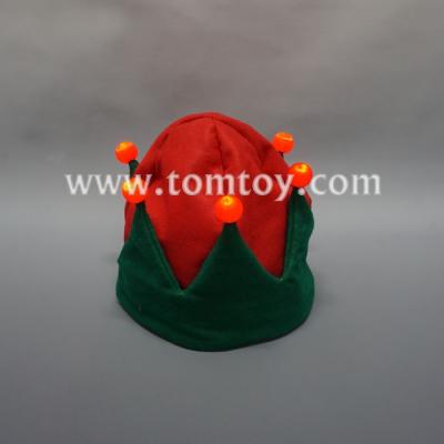 China Funny Christamas Decoration Light Up Christmas Hat for sale