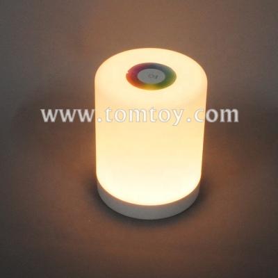 China Minimalist Portable And Rechargeable Color Touch Night Changing Lamp For Bedroom for sale