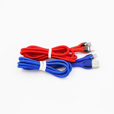 China Original Wholesale Fast Phone Accessories 2022 Data Transfer Nylon Braided Type c Charging USB-c Fast Charger Data Cable for sale