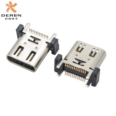 China Manufacturer Professional Automotive Waterproof Micro Female SMD Connector USB Connector for sale