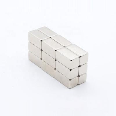 China Industrial Rectangular Magnet Free Samples 20*15*10 Neodymium Magnet Plated Nickel Block Ndfeb Square Magnet for sale