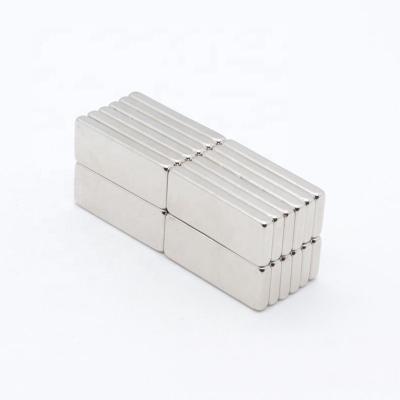 China Industrial Rectangular Magnet Free Samples 25*10*3 Neodymium Magnet Plated Nickel Block Ndfeb Square Magnet for sale