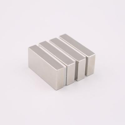 China N52 NdFeB Block Magnet Industrial Permanent Magnet Super Strong Rare Earth Neodymium Rectangular Magnet for sale