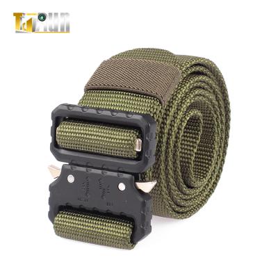 China Combat Nickel Free Tactical Waist Belt Army Safety Quick Release Military Adjustable Belt for sale