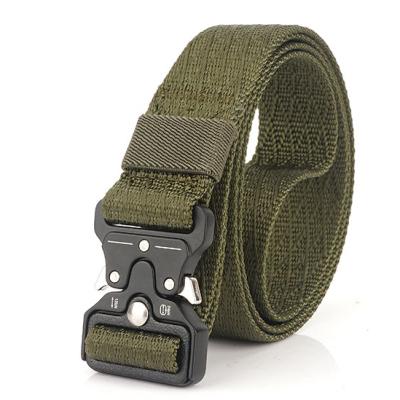 China Survival Nickel Free Tactical Game Belt Military One Touch Buckle Belt Military Equipment Belt for sale