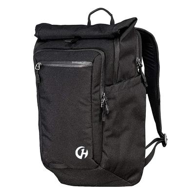 China Fashion 20L 30L Zipper Closure Polyester Anti-theft Outdoor Laptop Backpack With Custom Logo for sale