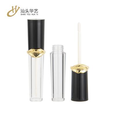 China Custom Large Empty Plastic Tube Lip Color Container Lip Gloss Wand Lip Gloss Tubes Clear Colorful Unique Magic Wand Cosmetic for sale