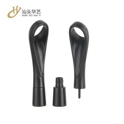 China High Quality Empty Liquid Eyeliner Tube Black , Glass Liquid Eyeliner Container for sale