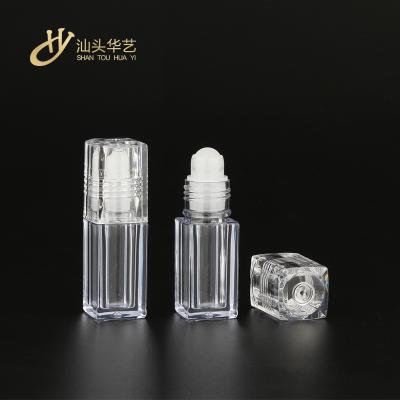 China 2021 new style high quality PETG high quality transparent square lipstick container lipstick container paper for sale