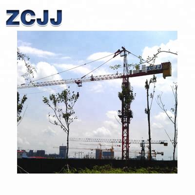 China Hot Sale Qtz 80 Tower Crane Q345b Chip Mast Section Tower Crane Spot Steel With Low Price for sale