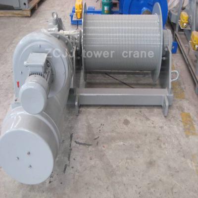 China Tower Crane Spare Parts Tower Crane Hoisting Mechanism For 10t Tower Crane (Wire Rope Drum) for sale