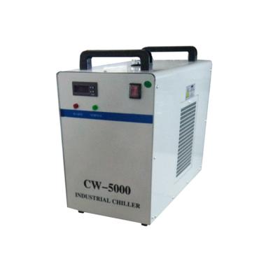 China CW5000 industrial mini building material stores water chiller for laser machine for sale