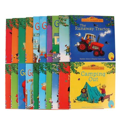 China paper & Cardboard Custom Printing Soft Cover Cartoon English Story Book For Children for sale