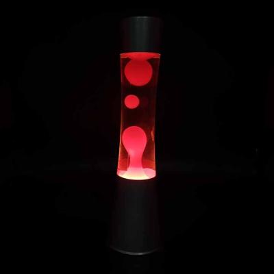 China Modern New Design Decoration Aluminum Base Rocket Table Lava Lamp Customized Small Color Night Lava Lights for sale