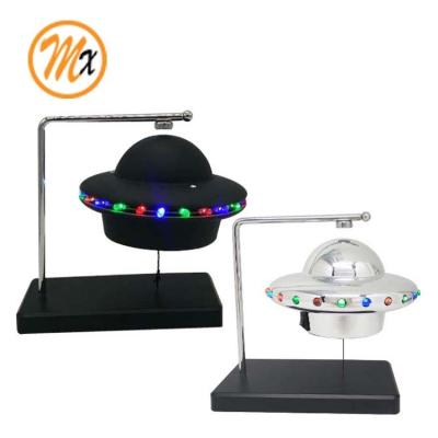 China Festival Indoor Decoration MingXiong LED UFO Disco Color Party Light Floating Changing Rotation for sale