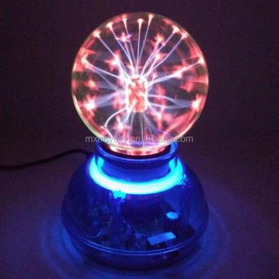 China 3 Inch Plasma Sphere Ball Lightning Ball Magic Light Child Kids Desktop Party Plasma Ball Decorative Light Lamp MX-7030 for sale