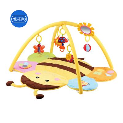 China Toy CHACHI Baby Educational Play Mat Baby Gym Eco-Friendly Crawling Playmat Educational Soft Plush Infant Floor Toy Mat for sale