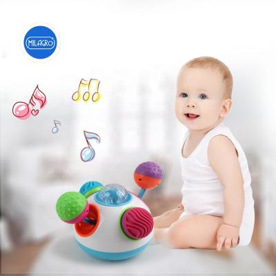 China Wholesale High Quality Attracting Color Educational Baby Soft Ball With Music for sale