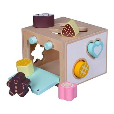 China EN71 ASTM Safety Standard FSC Wooden Rubber Wooden Toy With Stacking Peg Board Eco-friendly Toy for sale