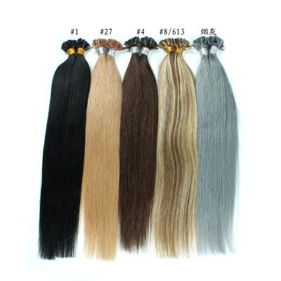 China Long Straight Brazilian Human Tape In, I Tip, U-Tip Hair Extension for sale