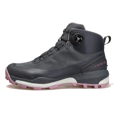 China Outdoor Fashion Trend Sport Work Safety Shoes Men Increasing Cheap New Trend Trekking Shoes Ankle Winter High Top Mountain Waterproof Black for sale