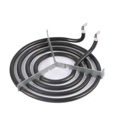 China Stainless steel 201 201SS 1500W electric stove tubular heater / cooktop coil circular heating element with tripod for sale