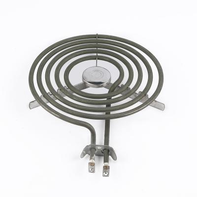 China Large 2000w Stainless Steel 304 304SS Outdoor Electric Stove Top Tubular Heater / Circular Coil Heating Element for sale