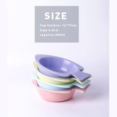 China Sustainable Supply Multiple Color Shapes Ceramic Bowl And Flat Soup Bowl for sale