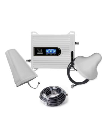 China Band 900 Desktop / Home Universal Signal Booster Tri Cell 1800 2100Mhz Signal Booster For Home GSM Signal Booster for sale