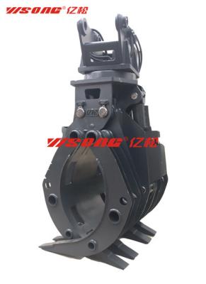 China Excavadora 360 graus Rotativa Log Grab Wood Grapple OEM ODM à venda