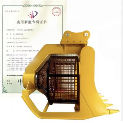 China High Screening Efficiency Excavator Soil Screener OEM ODM for sale