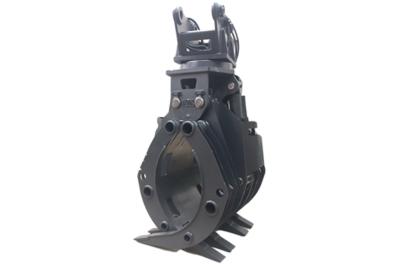 China 360 Rotating Hydraulic Steel Grab With 42CrMo Alloy Steel for sale
