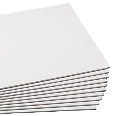 China Fireproof White PVC Foam Board Sample Product Kitchen Cabinets PVC Celuka Foam Board for sale