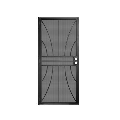 China Traditional External Rustproof Metal Door Security Entry Stainless Steel Single Security Gates for sale