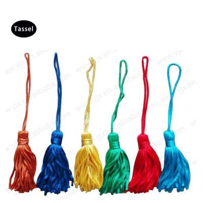 China Chinese Red Decorative Mobile Phone Polyester Car Tassel for sale