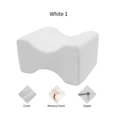 China High Quality Anti-Static Wedge Pillow Leg Pillow Home Side Sleeper Home Side Sleeper Foam Memory Foam Orthopedic Knee Pillow For Sciatica Relief for sale