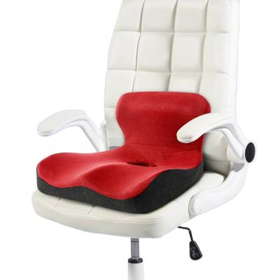 China New Office Design Memory Foam Outdoor Adult Car Anti-Gravity Anti-Static Anti-Gravity Orthopedic Chair Memory Foam Coccyx Cushion for sale