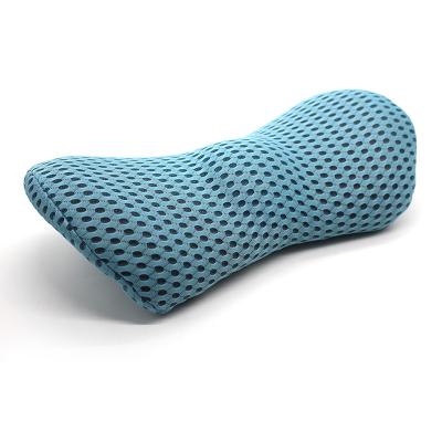 China New Design Anti-Static Memory Foam 3D Back Waist Pillow Car Waist Support Disc Herniation Lumbar Protector Cushion/Chair Pillow for sale