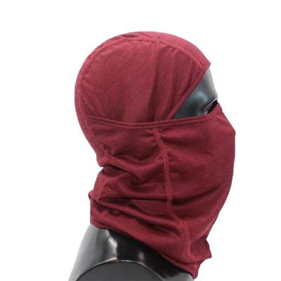 China Motorcycle Ski Winter Warm Balaclava Face Mask Winter Merino Full Holes Warm High Quality Wool Fabric 1 for sale