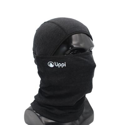 China Windproof Wool Hyperwarm Hood Winter Face Cover Balaclavas de Merino dust available COMMON anti witness for sale