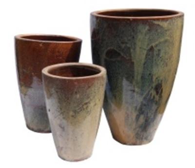 China Rustic Garden Pots, Outdoor Pots, Ceramic Pots,GRT7288 S/3 for sale