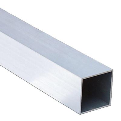 China Application industrial aluminum profile aluminum pipe round square size 3003 5052 6061 8006 decorative T6 aluminum tube for sale