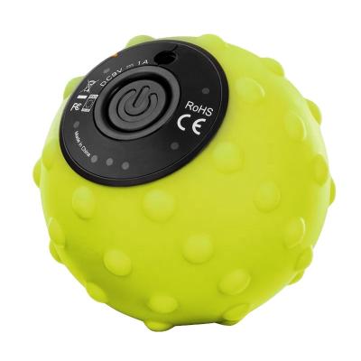 China Round Super Strong High Speed ​​Intensity Adjustable Mobility Yoga Massage Ball For Muscle Relaxing With Heating for sale