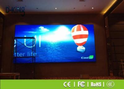 China 1R1G1B HD P4 Indoor LED Display , Front Maintenance Series LED Advertising Screen for sale