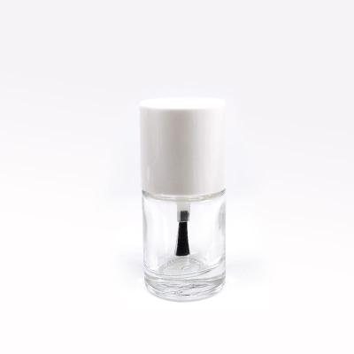 China Personal Care 7ml 10ml 15ml UV Gel Polish Bottles Containers Clear Round Empty Nail Polish Bottles for sale