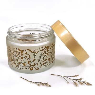 China High Quality Luxury Personal Care Cream Cosmetic Glass Cream Bottle for sale