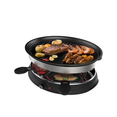 China Easily Assembled High Quality Automatic Smokeless BBQ Machine Household Electric Grill for sale